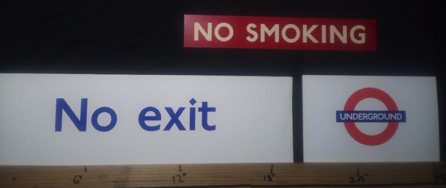 Vintage London Underground Signs available